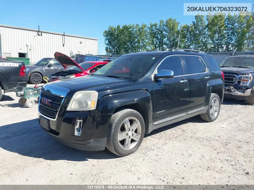 2013 GMC TERRAIN VIN 2GKALUEK7D6323072 — фото 2