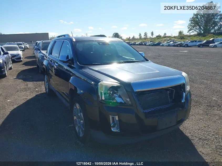 GMC TERRAIN 2013, VIN 2GKFLXE35D6204887