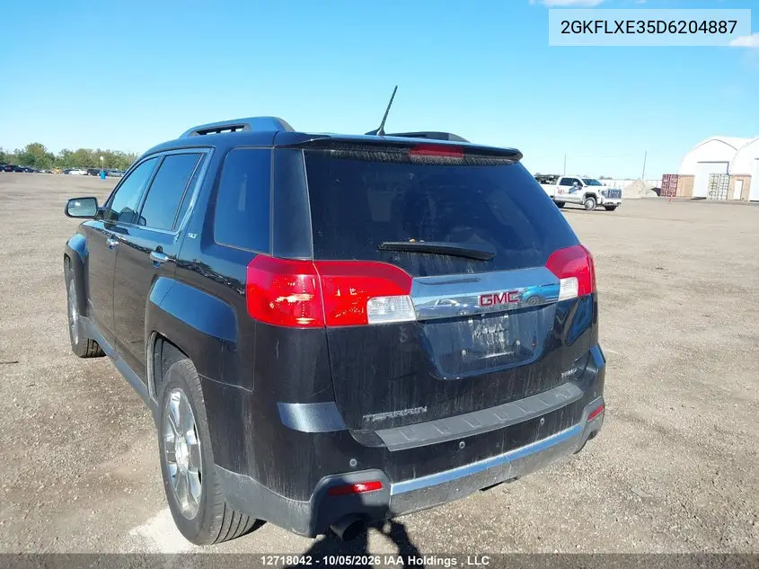 2013 GMC TERRAIN VIN 2GKFLXE35D6204887 — фото 3