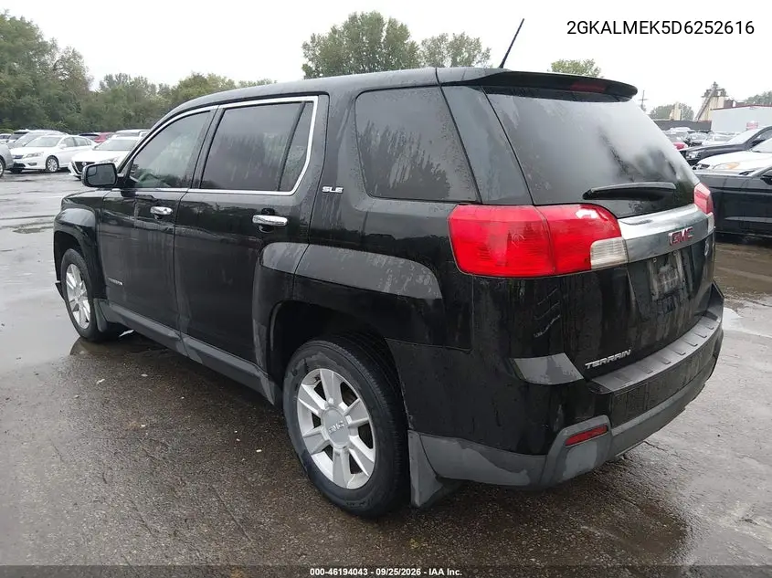 2013 GMC TERRAIN VIN 2GKALMEK5D6252616 — фото 3