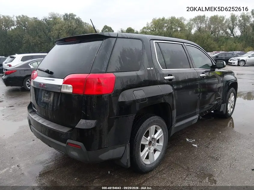 2013 GMC TERRAIN VIN 2GKALMEK5D6252616 — фото 4