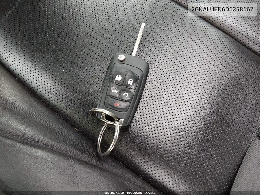 2013 GMC TERRAIN VIN 2GKALUEK6D6358167 — фото 11