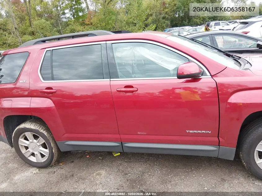 2013 GMC TERRAIN VIN 2GKALUEK6D6358167 — фото 14