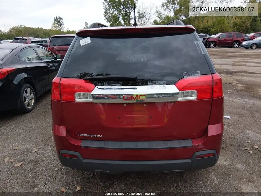 2013 GMC TERRAIN VIN 2GKALUEK6D6358167 — фото 17