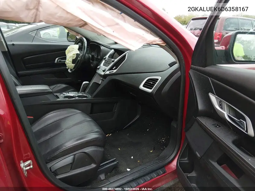2013 GMC TERRAIN VIN 2GKALUEK6D6358167 — фото 5