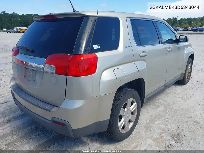 2013 GMC TERRAIN VIN 2GKALMEK3D6343044 — фото 4