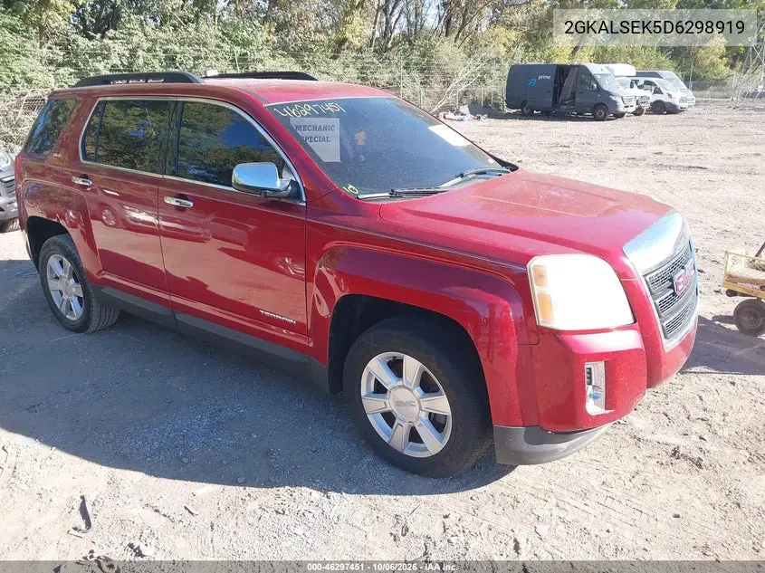 GMC TERRAIN 2013, VIN 2GKALSEK5D6298919
