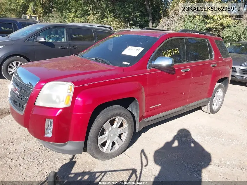 2013 GMC TERRAIN VIN 2GKALSEK5D6298919 — фото 2