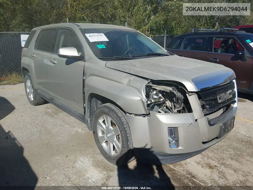 GMC TERRAIN 2013, VIN 2GKALMEK9D6294044