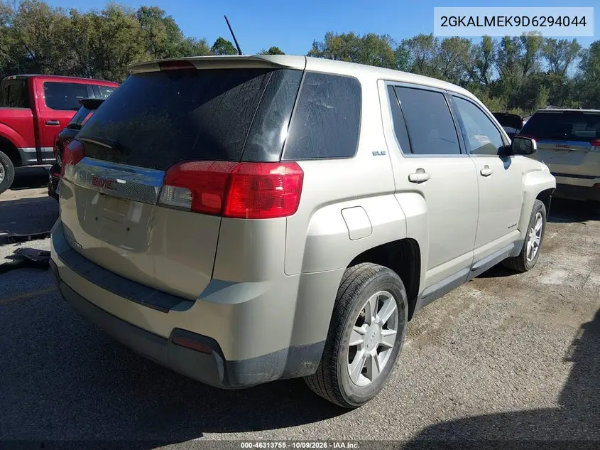 2013 GMC TERRAIN VIN 2GKALMEK9D6294044 — фото 4