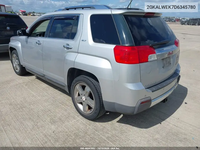 2013 GMC TERRAIN VIN 2GKALWEK7D6345780 — фото 3