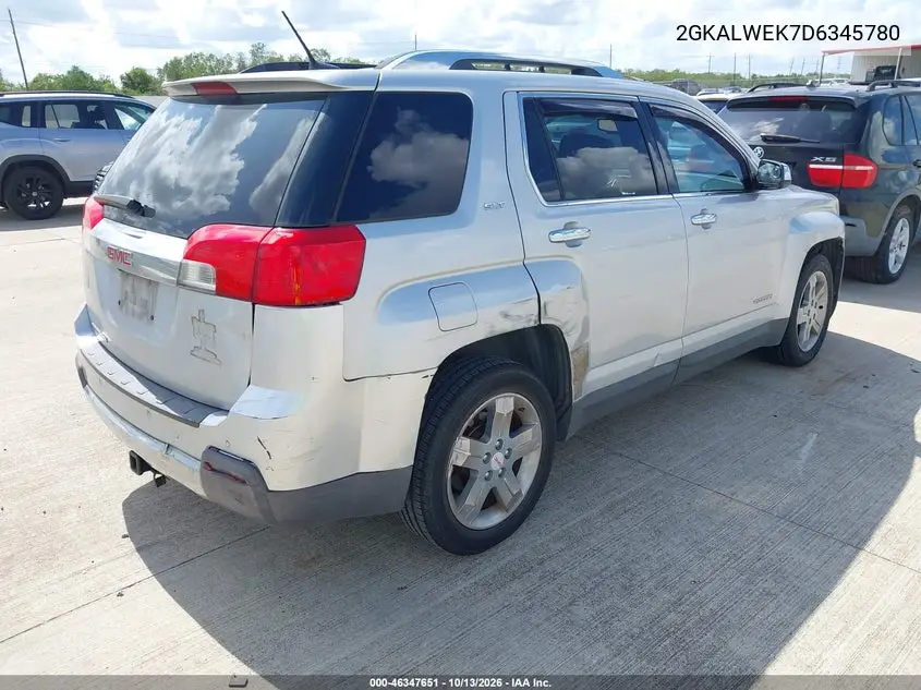 2013 GMC TERRAIN VIN 2GKALWEK7D6345780 — фото 4