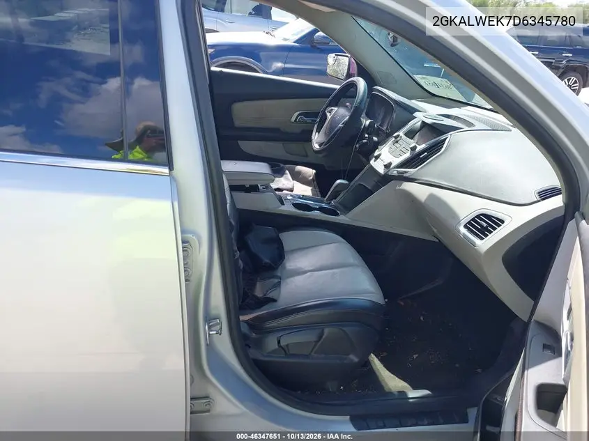 2013 GMC TERRAIN VIN 2GKALWEK7D6345780 — фото 5