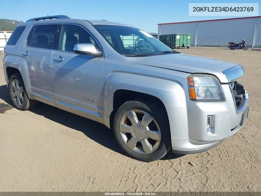GMC TERRAIN 2013, VIN 2GKFLZE34D6423769