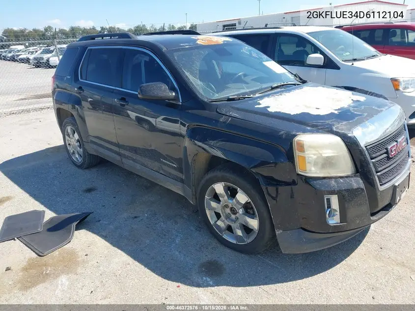 GMC TERRAIN 2013, VIN 2GKFLUE34D6112104