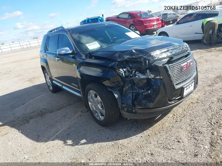 GMC TERRAIN 2013, VIN 2GKFLZE31D6105768
