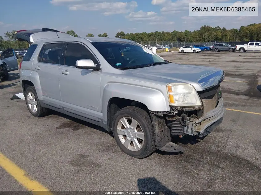 GMC TERRAIN 2013, VIN 2GKALMEK6D6385465