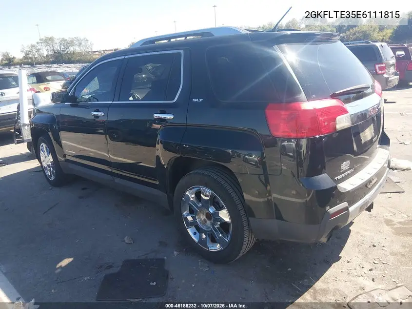 2014 GMC TERRAIN VIN 2GKFLTE35E6111815 — фото 3