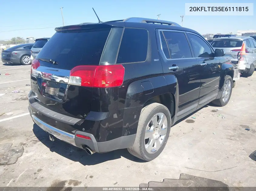 2014 GMC TERRAIN VIN 2GKFLTE35E6111815 — фото 4