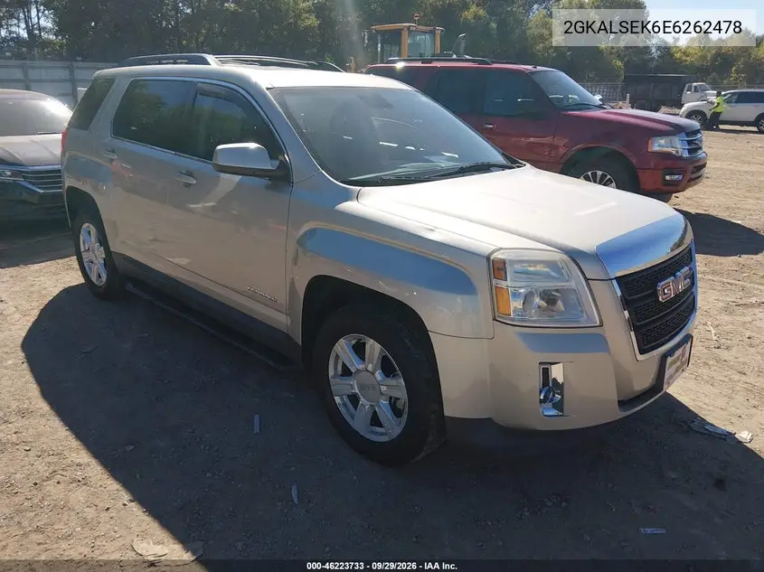 GMC TERRAIN 2014, VIN 2GKALSEK6E6262478