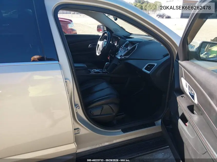 2014 GMC TERRAIN VIN 2GKALSEK6E6262478 — фото 5