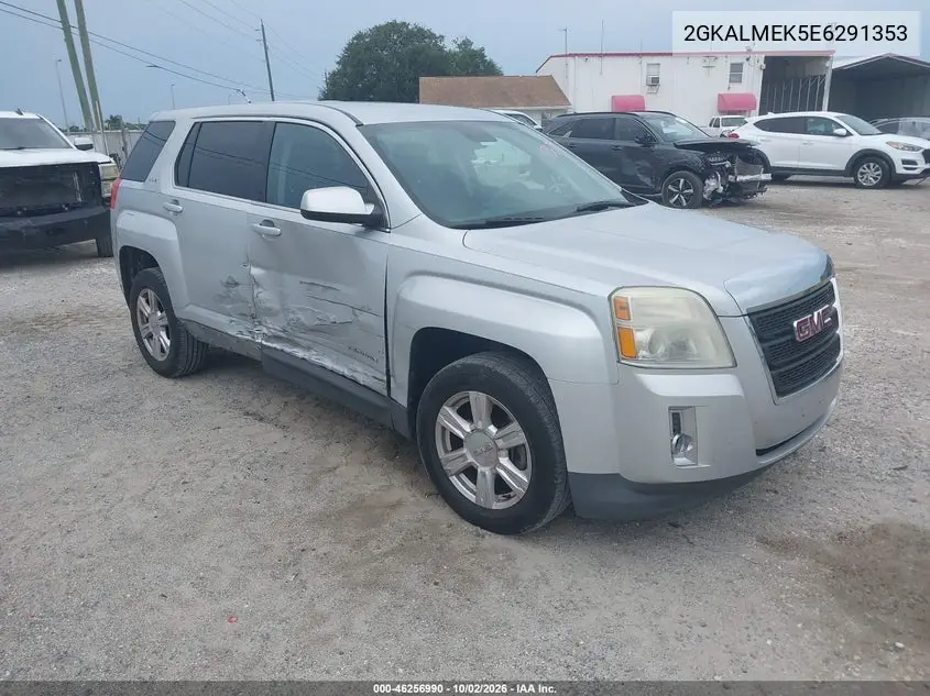 GMC TERRAIN 2014, VIN 2GKALMEK5E6291353