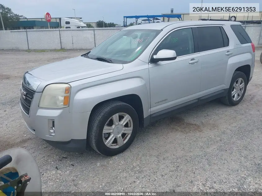 2014 GMC TERRAIN VIN 2GKALMEK5E6291353 — фото 2