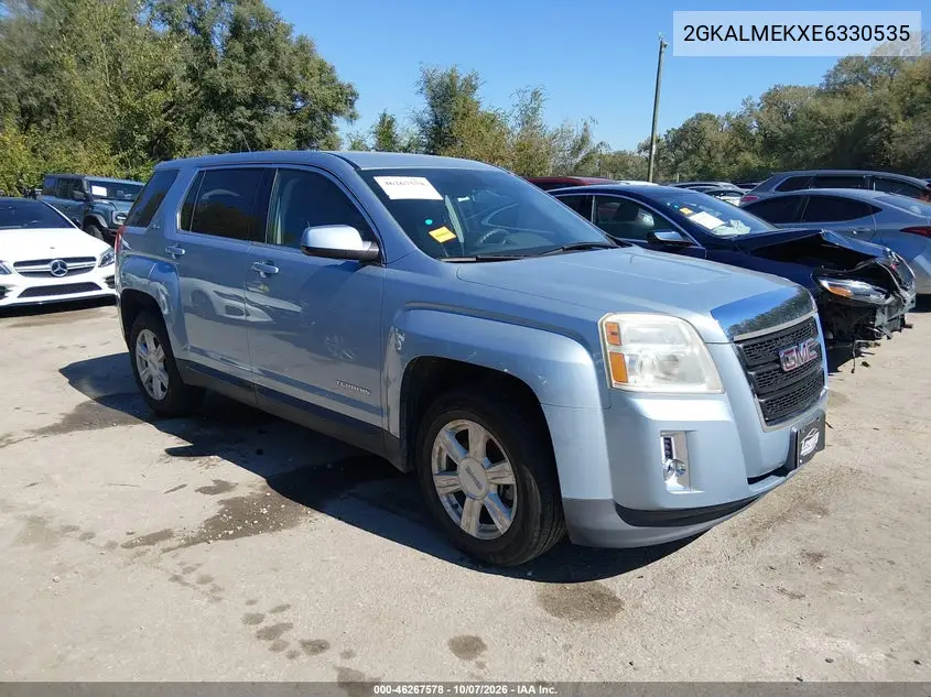 GMC TERRAIN 2014, VIN 2GKALMEKXE6330535