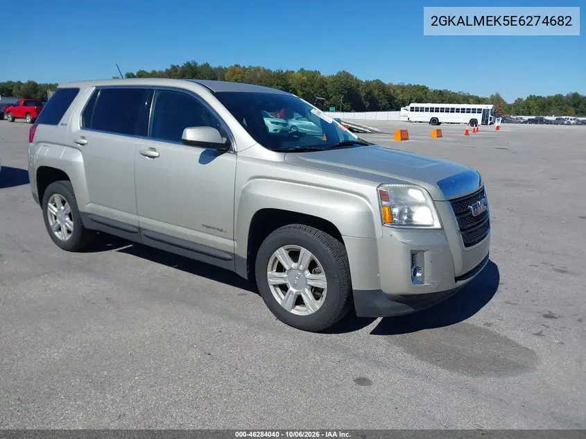 GMC TERRAIN 2014, VIN 2GKALMEK5E6274682