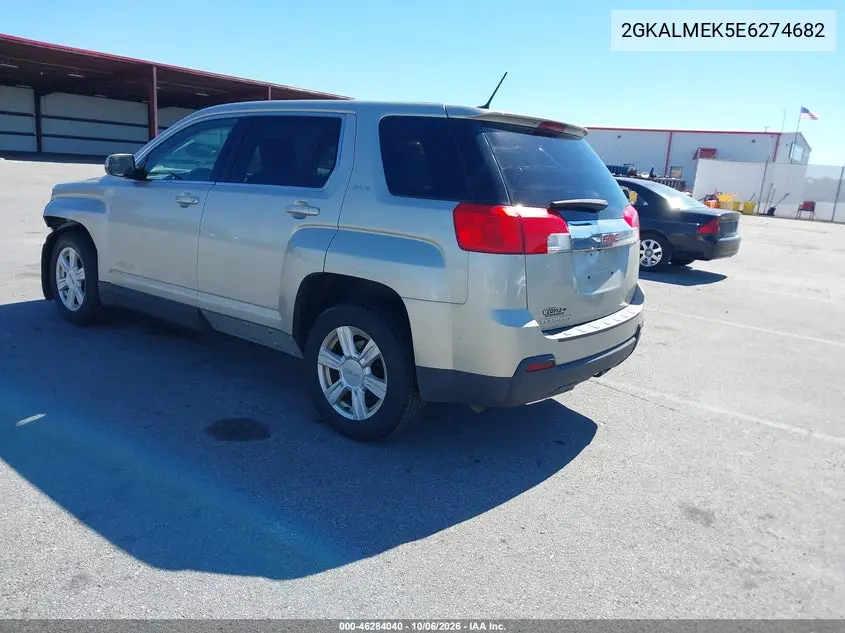 2014 GMC TERRAIN VIN 2GKALMEK5E6274682 — фото 3