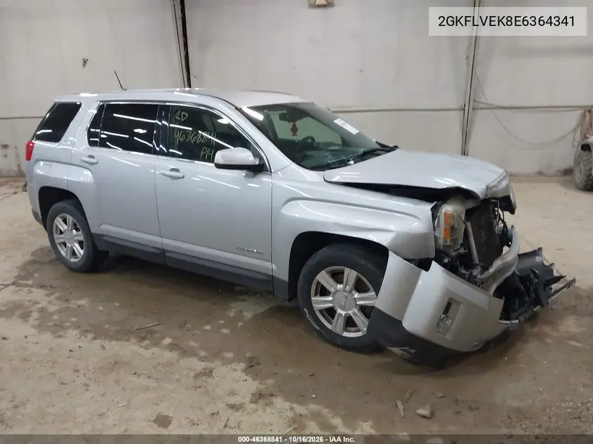GMC TERRAIN 2014, VIN 2GKFLVEK8E6364341