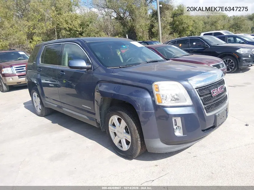 GMC TERRAIN 2014, VIN 2GKALMEK7E6347275