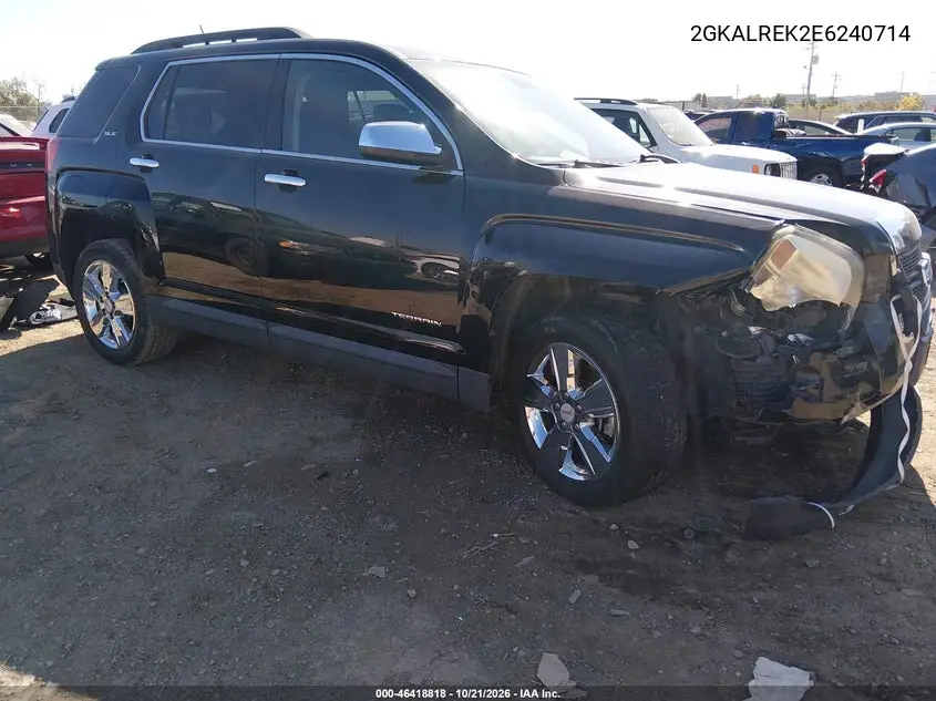 GMC TERRAIN 2014, VIN 2GKALREK2E6240714