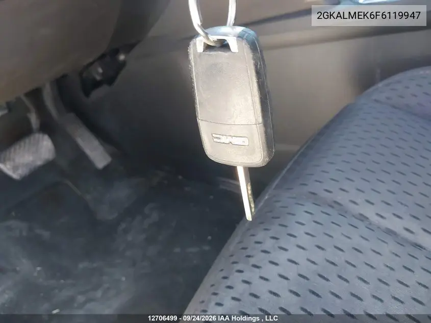 2015 GMC TERRAIN VIN 2GKALMEK6F6119947 — фото 11