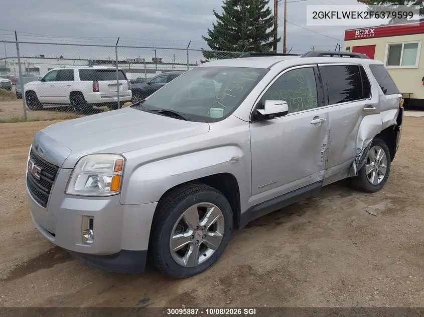 2015 GMC TERRAIN VIN 2GKFLWEK2F6379599 — фото 2
