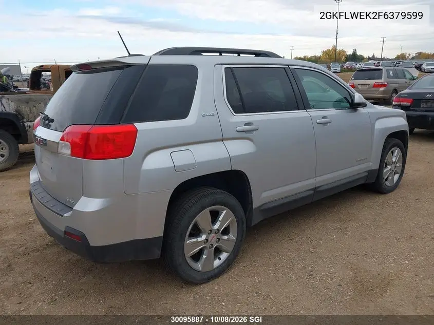 2015 GMC TERRAIN VIN 2GKFLWEK2F6379599 — фото 4