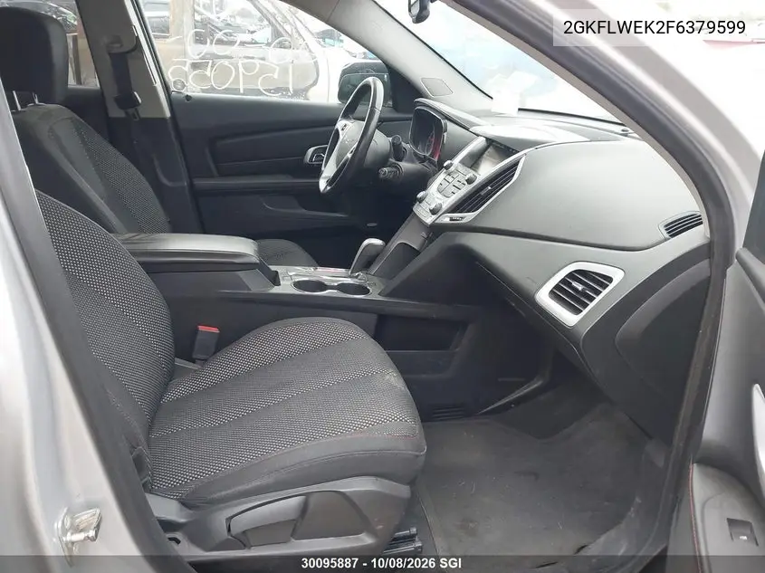 2015 GMC TERRAIN VIN 2GKFLWEK2F6379599 — фото 5