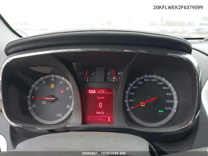 2015 GMC TERRAIN VIN 2GKFLWEK2F6379599 — фото 7