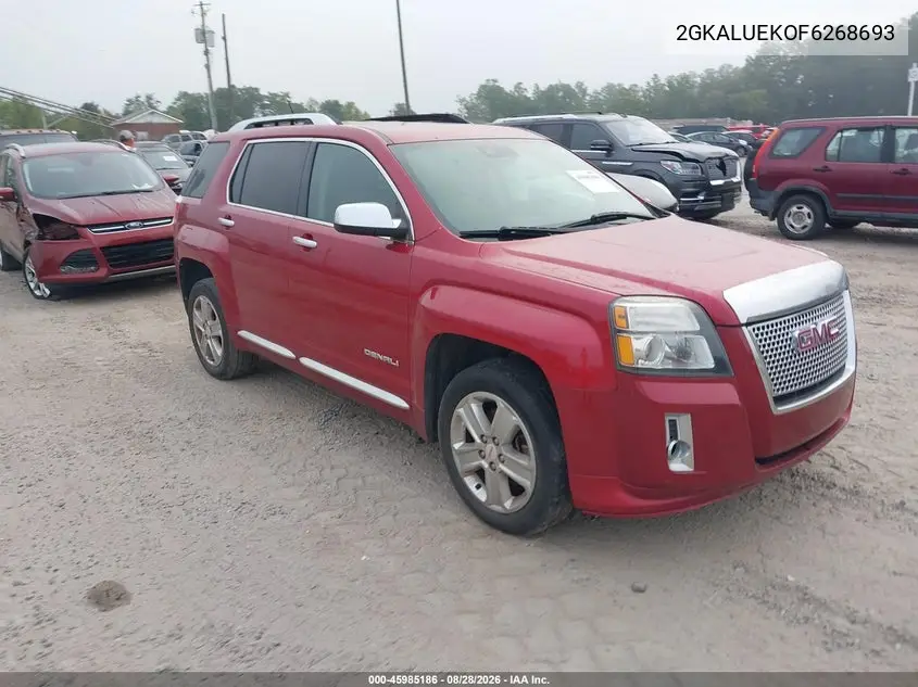 GMC TERRAIN 2015, VIN 2GKALUEK0F6268693