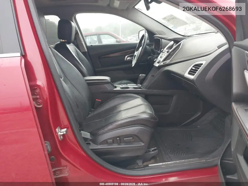 2015 GMC TERRAIN VIN 2GKALUEK0F6268693 — фото 5