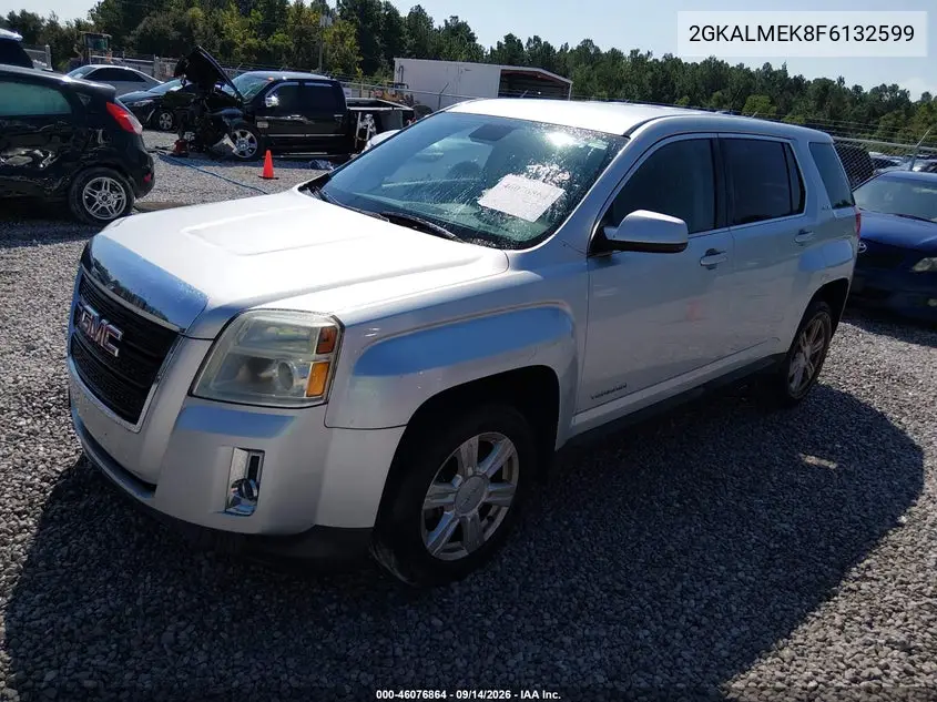 2015 GMC TERRAIN VIN 2GKALMEK8F6132599 — фото 2