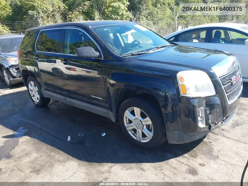 GMC TERRAIN 2015, VIN 2GKALMEK1F6400375