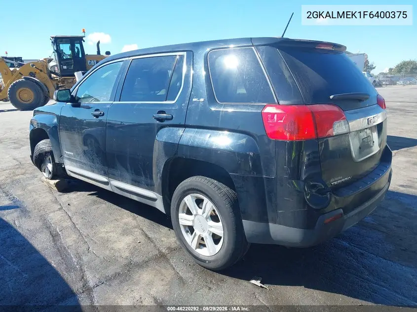 2015 GMC TERRAIN VIN 2GKALMEK1F6400375 — фото 3
