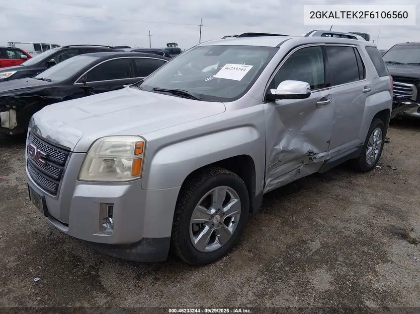 2015 GMC TERRAIN VIN 2GKALTEK2F6106560 — фото 2