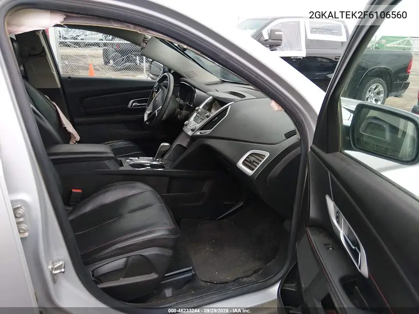 2015 GMC TERRAIN VIN 2GKALTEK2F6106560 — фото 5