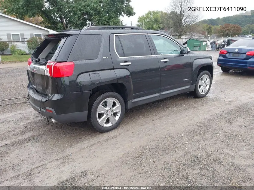 2015 GMC TERRAIN VIN 2GKFLXE37F6411090 — фото 4
