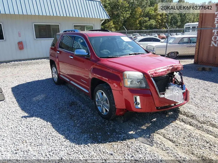 GMC TERRAIN 2015, VIN 2GKALUEK6F6277642