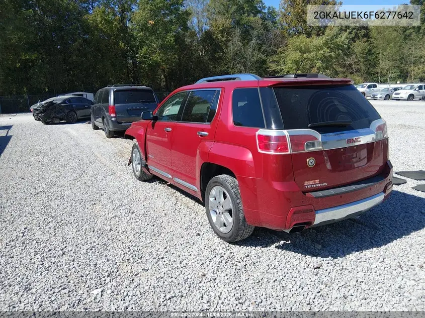 2015 GMC TERRAIN VIN 2GKALUEK6F6277642 — фото 3