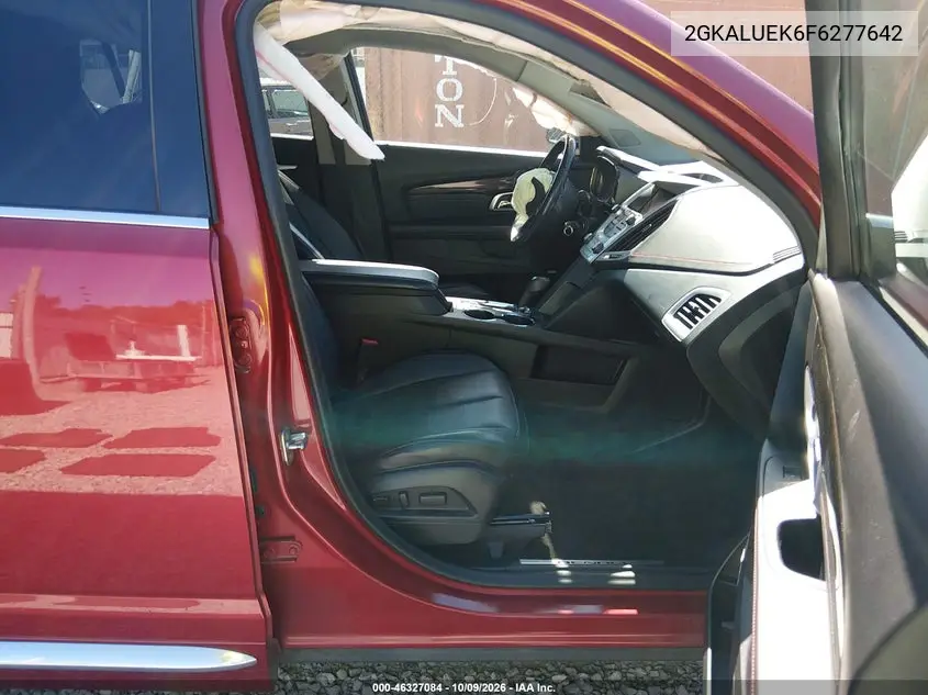 2015 GMC TERRAIN VIN 2GKALUEK6F6277642 — фото 5
