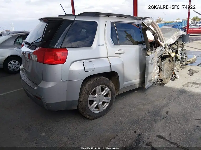 2015 GMC TERRAIN VIN 2GKALREK5F6174922 — фото 4